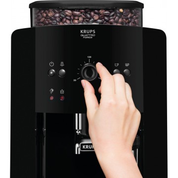 Krups Picto Arabica EA811010 Automatic Espresso Machine, 1450 W, 15 Bar, 260 g Bean Container, 1.7 l Water Tank, 3-Level Grinder  Krups Picto Arabica EA811010 Automatic Espresso Machine, 1450 W, 15 Bar, 260 g Bean Container, 1.7 l Water Tank, 3-Level Grinder